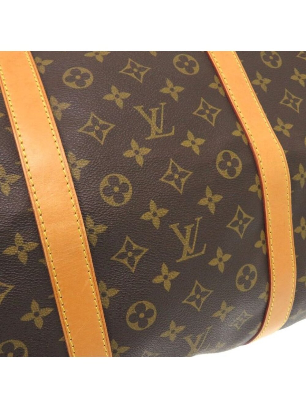 Louis Vuitton Keepall Bandoliere 55 Monogram Boston Bag 1842 - Picture 8 of 10